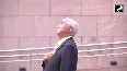 Japan Def Min Gen Nakatani, who came on an India visit, reached the National War Memorial and offered floral tribute
