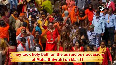 Kumbh Mela: Kinnar Akhara participates in 1st 'shahi snan'