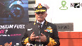 PV Sindhu represents Nari Shakti for Navy Admiral R Hari Kumar