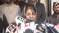 Wants to snatch roofs over J&K people Mehbooba Mufti slams Omar Abdullah over land mafia remark