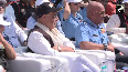 Def Minister Rajnath Singh attends Grand Farewell Ceremony of Mig-21 with CDS General in Chandigarh