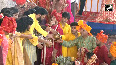 Chirag Paswan performs 'Chhath Puja' rituals with family in Patna