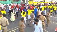 Tamil Nadu Health Minister Ma Subramanian flags off no-plastic awareness reverse run in Chennai