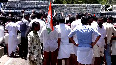 Youth Congress protests over alleged vote rigging outside EC s office in Thiruvananthapuram