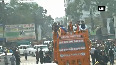 Tripura Polls Rajnath Singh kicks off Vijay Rath Yatra in Agartala