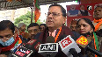 CM Dhami, Uttarakhand BJP incharge Pralhad Joshi flag off party s election campaign Rath