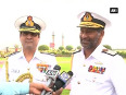 Sri lankan navy chief receives guard of honour