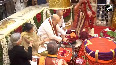 Amit Shah offers prayers at Somnath temple in Gujarat