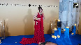 Urvashi Rautela Turns Up the Heat in a Fiery Red Ensemble