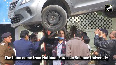 Delhi Kanjhawala death case Forensic team examines involved vehicle