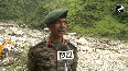 Himachal Pradesh Indian Army Brigadier RP Singh visits cloudburst spot in Rampurs Samej