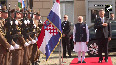 PM Modi receives grand welcome at St Mark's Square in Croatia