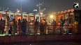 Nirmala Sitharaman performs Aarti at the banks of River Saryu in Ayodhya