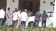 Rahul Gandhi and Mallikarjun Kharge depart from Congress Presidents residence in Delhi  Congress