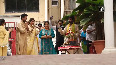 Shilpa Shetty dances with family during Ganpati Visarjan