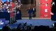 US Presidential Elections 2024 Jennifer Lopez welcomes Kamala Harris on stage in Las Vegas