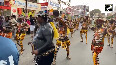 Onam: Kerala's traditional folk dance 'pulikali' performed in Thrissur