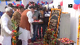 CM Dhami, Nitin Gadkari pay floral tributes at Khatima Martyrs Memorial