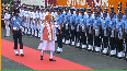 79th Independence Day PM Modi was honored with Guard of Honor at Red Fort