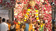 Delhi Aarti performed at Chhatarpur Temple on sixth day of Chaitra Navratri