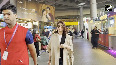 Twinkle Khanna spotted at Mumbai airport