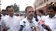 Not allowed to speak LoP Rahul Gandhi alleges government after Lok Sabha adjourned till noon