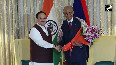 Mauritius PM Navinchandra Ramgoolam meets BJP National President JP Nadda in Delhi