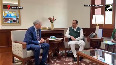 Union Min JP Nadda meets Ex-Microsoft CEO Bill Gates in Delhi
