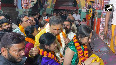 VVS Laxman performs 'aarti' at Saryu Ghat along with family