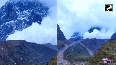 Avalanche engulfs mountains surrounding Kedarnath Temple