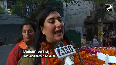 BJP s New Delhi Candidate Bansuri Swaraj holds Jan Sampark Yatra ahead of LS Polls