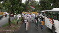 Rajiv Gandhi birth anniversary Congress Sevadal holds march in Delhi