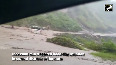 Car swept away by flash floods in Arunachal Pradesh