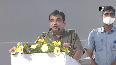 Union Minister Nitin Gadkari reviews progress of Delhi Mumbai Expressway in Sohna