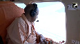 UP CM Yogi Adityanath conducts aerial inspection of bridge connecting Chandauli to Varanasi