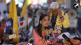 Mahabal Mishra gets emotional during Sunita Kejriwals roadshow
