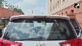 Sonia Gandhi Priyanka Gandhi leave Parliament after voting for Vice President Election