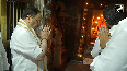 JP Nadda offers prayers at Pillayarpatti Vinayaka temple in Tamil Nadu