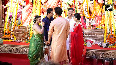 Ranbir Kapoor, Ayan Mukerji, Sumona visit Durga Puja Pandal in Mumbai