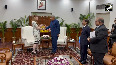 UK's Angela Rayner meets VP Dhankhar in Delhi