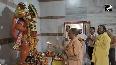 On the occasion of Hanuman Jayanti, CM Yogi worshiped Lord Hanuman.