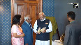 PM Modi gifts sacred Sangam water, makhana and Banarasi saree to Mauritius President and First Lady