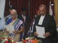 Mridula sinha takes oath as governor of goa
