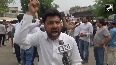 Muzaffarpur rape case Congress workers hold protests demand Health Min Mangal Pandey s resignation