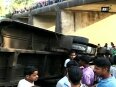 5 killed, over 30 injured after bus falls off bridge