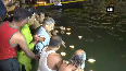 CM Bhupesh Baghel performs aarti on Kartik Poornima
