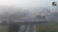 National Capital shrouded in smog; Drone visuals reveal alarming pollution levels