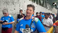 Fan from England cheers for team India ahead of ICC Women s World Cup Final IND vs SA