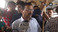 CM Kejriwal interacts with women passengers in DTC bus