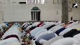 Shahnawaz Hussain offers Namaz on Eid-al-Adha